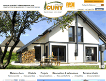 Tablet Screenshot of cuny-constructions.com